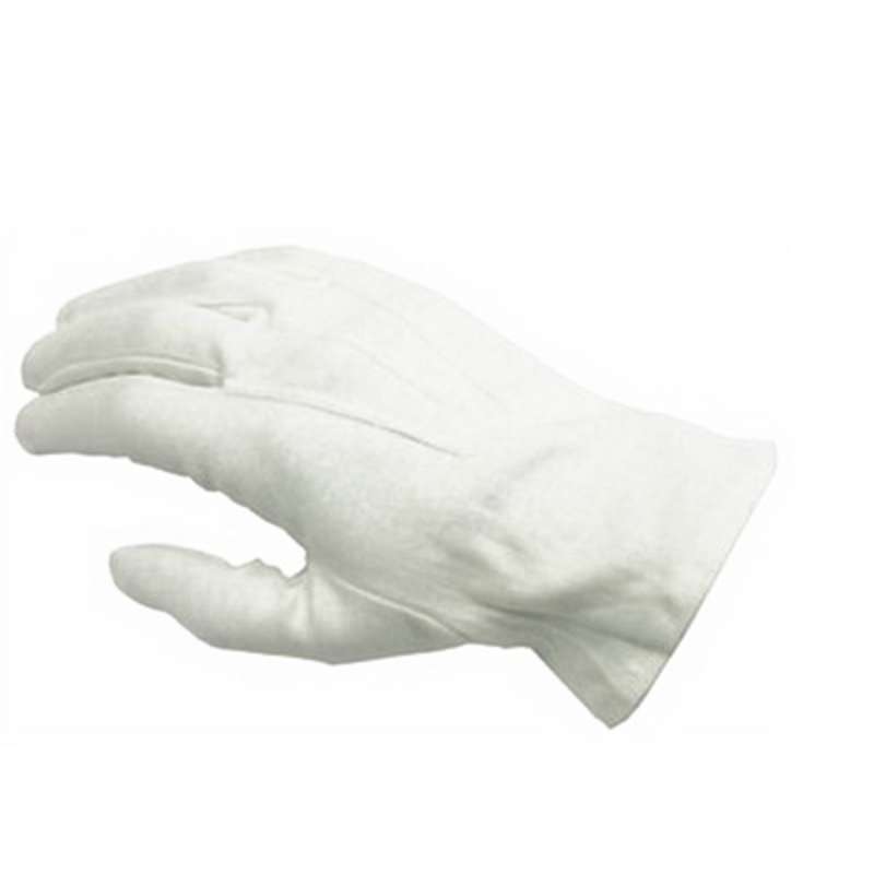 Cabaret™ 130-100WM Cotton Dress Glove, Medium, White 25 DZ/CA